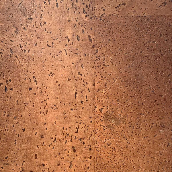 Dark brown cork floor tile, harmony